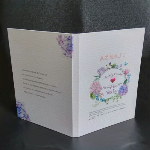 Свадебный мемориал CD коробка свадебная коробка CD Box Wedding CD Box Double Dibice Purple Wedding Box