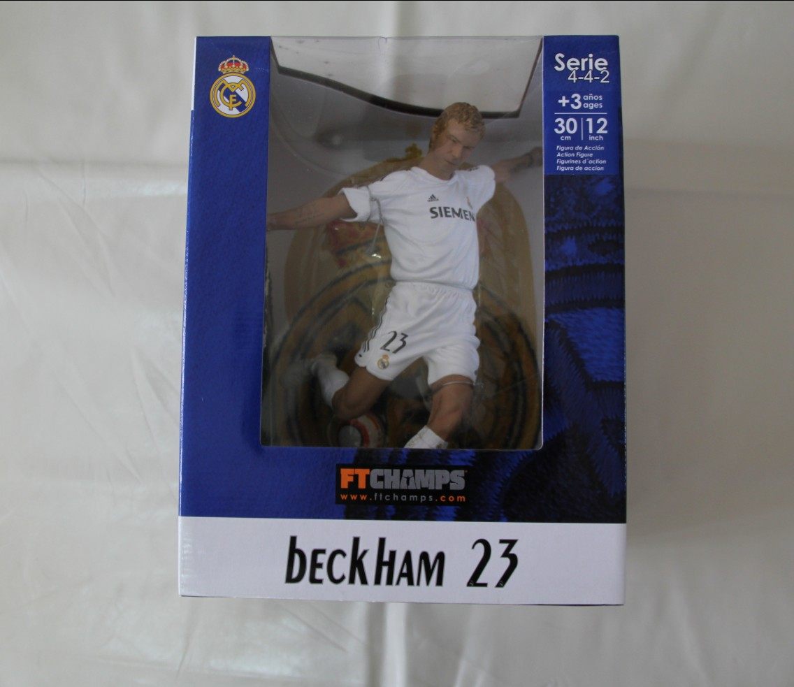Real Madrid FT CHAMPS Football Man Puppet Model No. 23 Beckham Jr. Beckham Jr. 12 inch friend gift-Taobao
