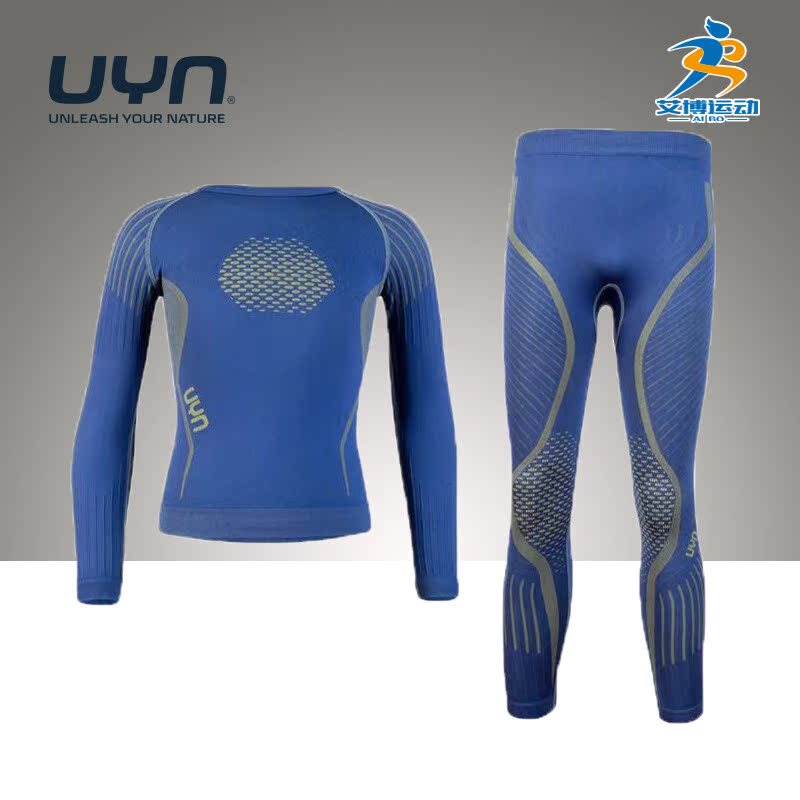 Uyn Italian Kidsren's Functional Intimates for Skiing and Hiking, Warm, Sweat-Wicking, Quick-Drying, Preventing Colds, New Products for Autumn and Winter