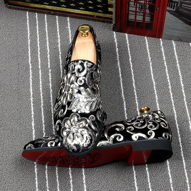 Tide Cards Bean Shoes Men Trends Han Edition 100 Hitch A Personality 2021 New Embroidery Sloth Hair Stylist A foot pedal