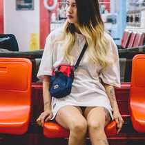 ACROSS Hip Hop Bag Mens shoulder Mini bung bag hanging neck Street contrast casual mobile phone bag crossbody