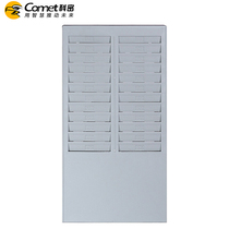 Kemi 24 attendance machine punch card card holder double-row paper card holder card holder card holder card holder card time card storage rack
