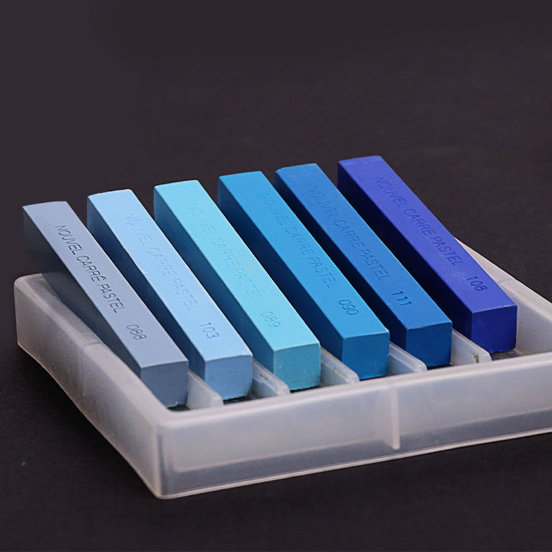 Japanese cherry blossom color chalk single piece complementary paint DIY hand-painted professional painting pastel stick hair purple sand dyeing