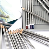 Британский Derwent Graphitint Graphitint Graphite Dissolon Line Профессор Студент Профессиональный ведущий цвет