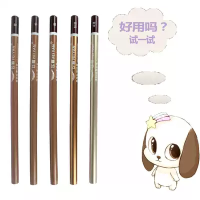 Feiyan sketch drawing pencil 2H-12B Drawing pencil Hard medium soft carbon pen Extra thick soft carbon carbon ink all-in-one sketch pen