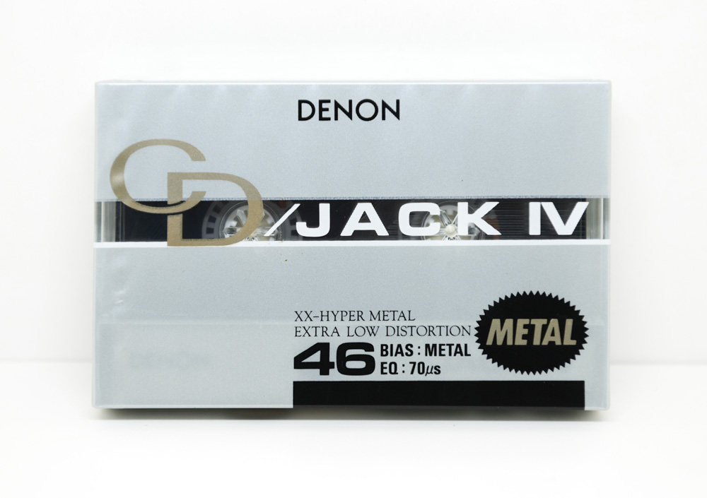 Sky Dragon DENON CD JACK IV METATAL 46 tapes TAPE BLANK WITH 4 CATEGORIES