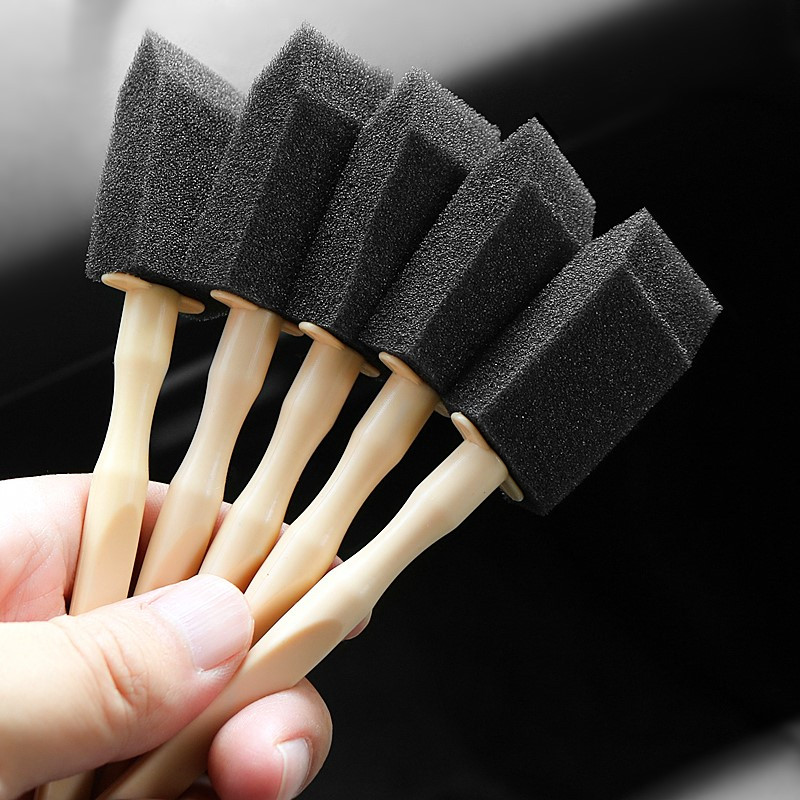Car air conditioning outlet cleaning car interior cleaning and cleaning tool dust removal artifacts for car sponge brush