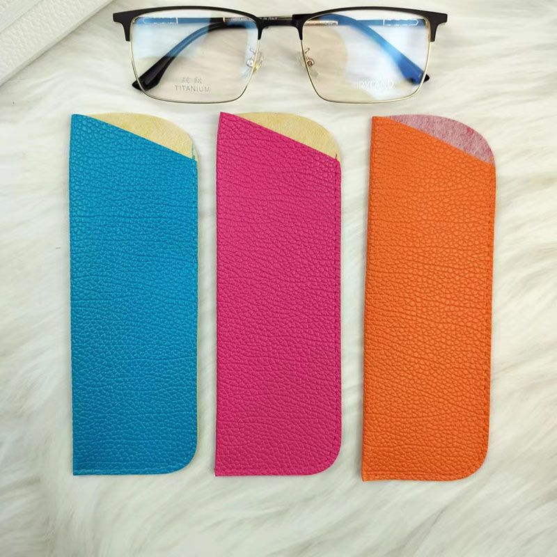 Myopia Glasses Case, Reading Glasses Case, Unisex Glasses Protective Cover, Simple Portable Soft Case Glasses Pouch