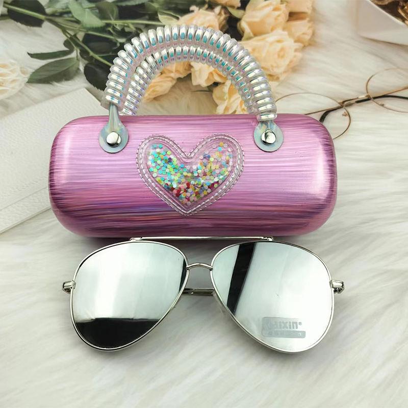 Sunglasses Case, Super Cute and Fresh, Portable, Large Frame, Trendy, Anti-Pressure, for Women, Artistic Style Sunglasses Case, Super Cute and Fresh, Portable, Large Frame, Trendy, Anti-Pressure, for Women, Artistic Style