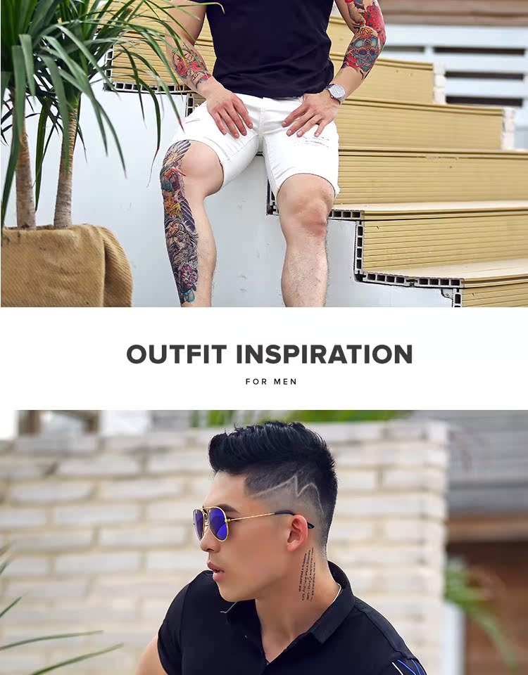 Mùa hè 2018 mới màu tương phản thêu đường ngắn tay áo polo nam Slim cotton cotton POLO thể dục thủy triều áo cộc tay nam