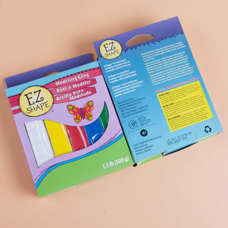 American soft clay clay handheld children professional soft pottery model hand-made dolls ultra-light shape