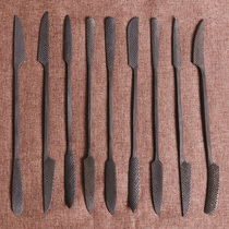 Florence Academy of Fine Arts Italy special-shaped metal double-headed serrated file model sludge American soil tool