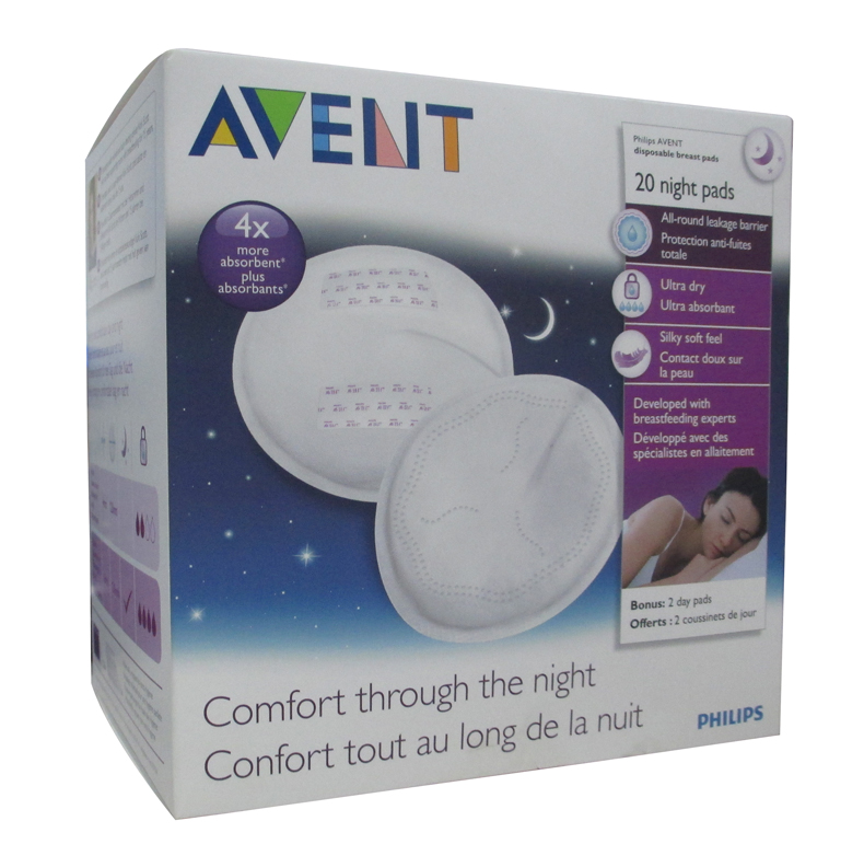 AVENT/新安怡超舒柔乳垫夜用抛弃型20片 SCF253/20