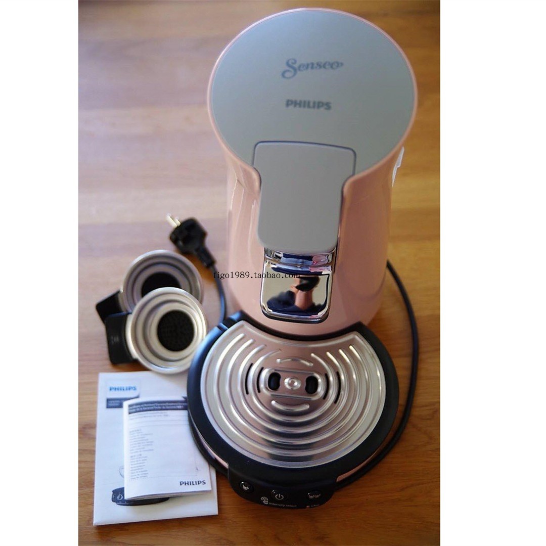 máy pha cà phê espresso mini Máy pha cà phê viên Philips Philips Senseo Viva Cafe HD6563 / 30 màu hồng - Máy pha cà phê máy pha cà phê bear