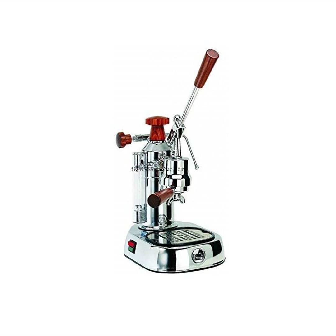 Italian La Pavoni ELH pressure lever semi-automatic retro coffee machine