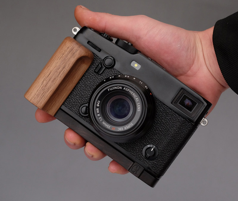 Fuji X-PRO3 Xpro3 Black walnut handle Super original handle holster Vise Original design