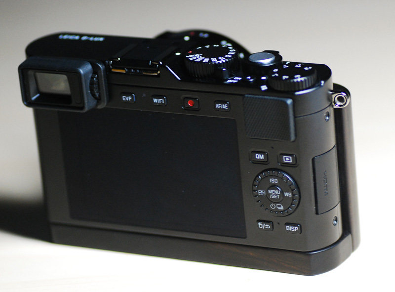 Handmade Black Wood Hand Grip L Plate for Leica D-LUX typ109 typ