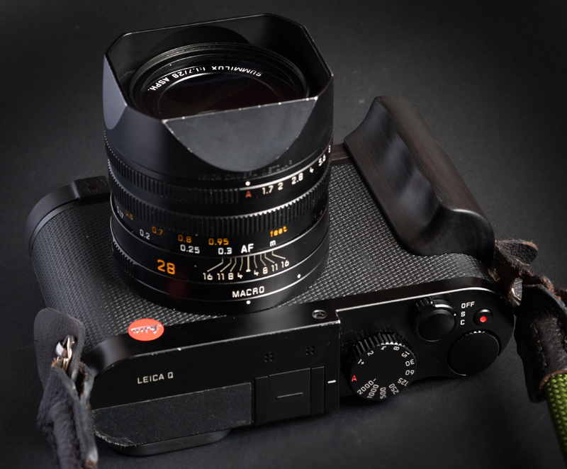 Tiger Clamp Studio Original Design Black Honolulu Handle for Leica Leica Q2 QP