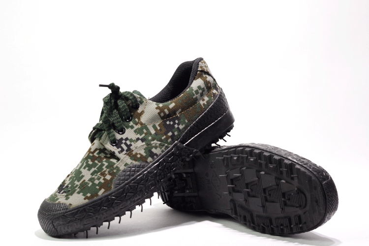 Bottes militaires pour homme en toile - Ref 1399857 Image 20