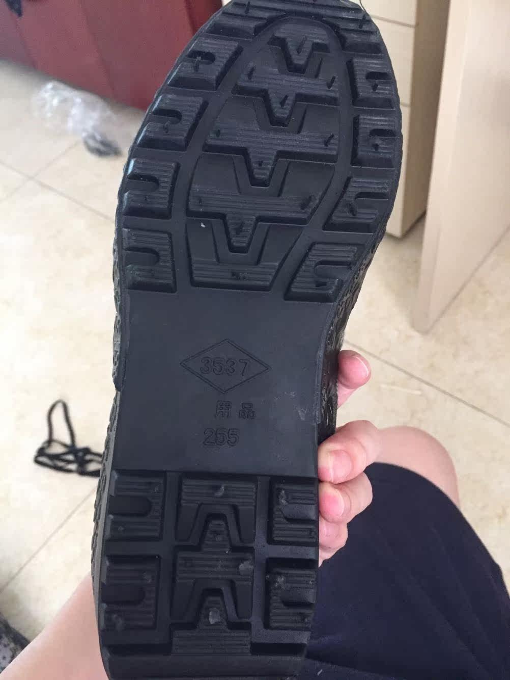 Bottes militaires pour homme en toile - Ref 1399857 Image 25