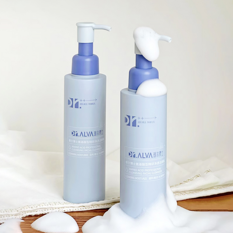 The New Version Is Easier to Use ~  Dr.Alva Amino Acid Facial Cleanser 120ml Gentle Cleansing