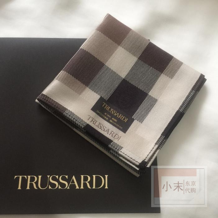 Japanese purchases of the Chui Sadi Trussardi handkerchief Phanda small square towels Father's Day Birthday Gift Business Gift