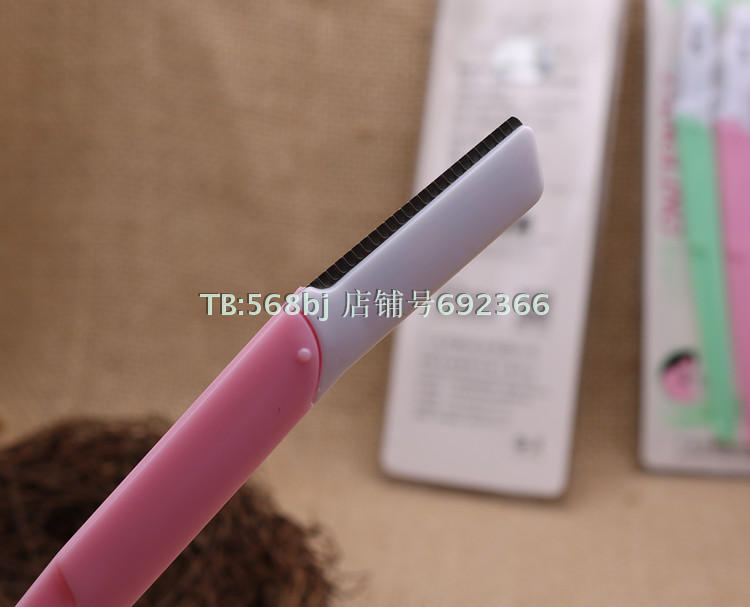 Dao cạo lông mày chính hãng định hình đóng gói lưỡi dao inox nhập khẩu lưỡi dao làm đẹp trang điểm công cụ cạo lông mày chuyên nghiệp làm đẹp - Các công cụ làm đẹp khác khuôn lông mày