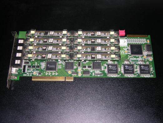Original installation unloader Dongjin D161A outer line voice card 8 outer line module 16 line analog voice card M2T module