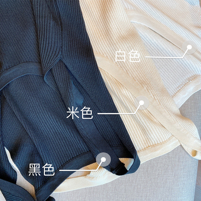 MJ maternity wear spring and summer vest knitted inner bottoming sleeveless top women's suspenders can be worn outside fashion breastfeeding tops