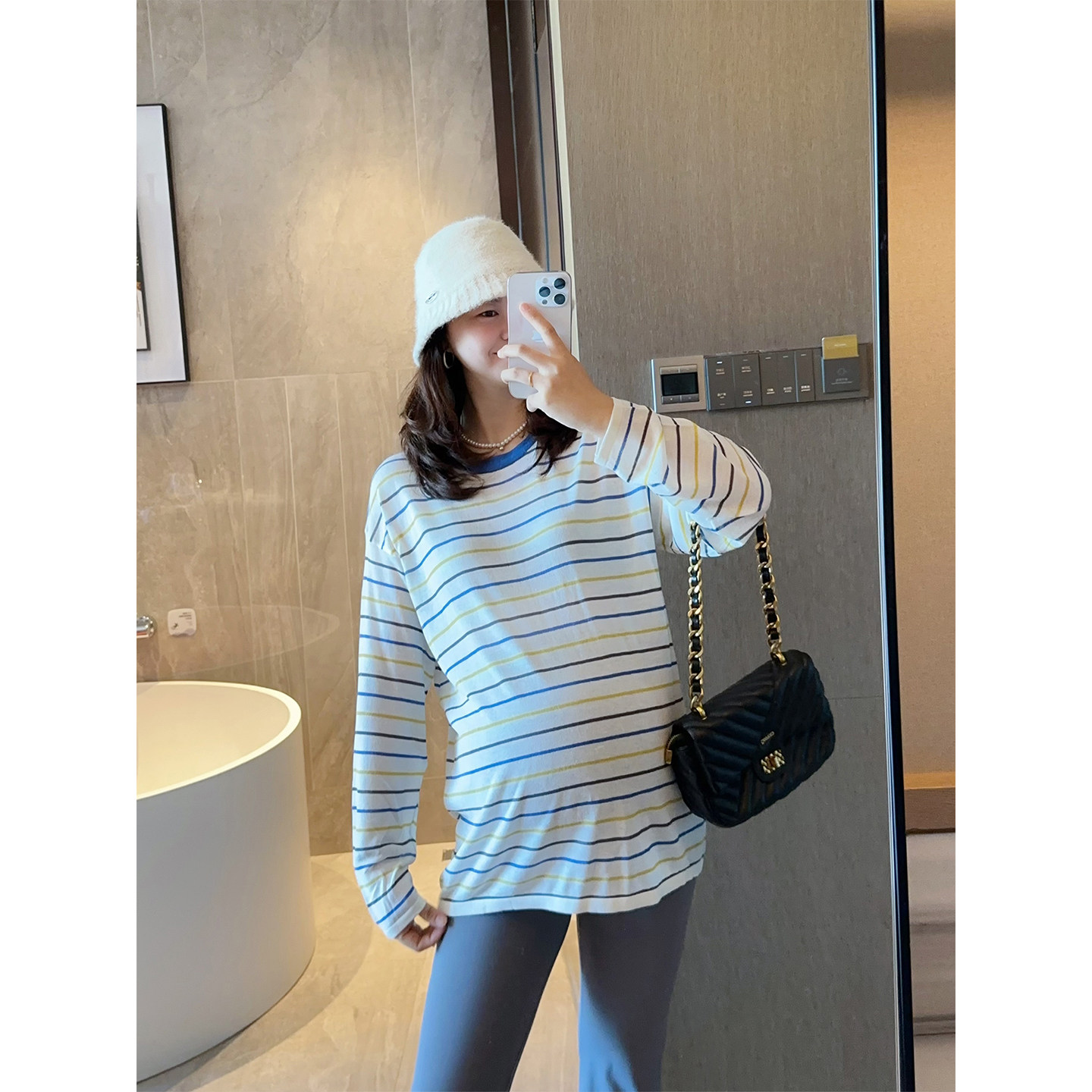 25年早秋必买！MJ孕妇装条纹针织衫避坑指南+真实测评-毛衣-淘宝好物网