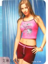 Special Cabinet New Liya Swimsuit Quality Spandex Fabric Sports Subsection Split Flat Corner Swimsuit Woman 7219