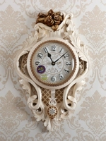 Большые кварцевые современные настенные часы, европейский стиль