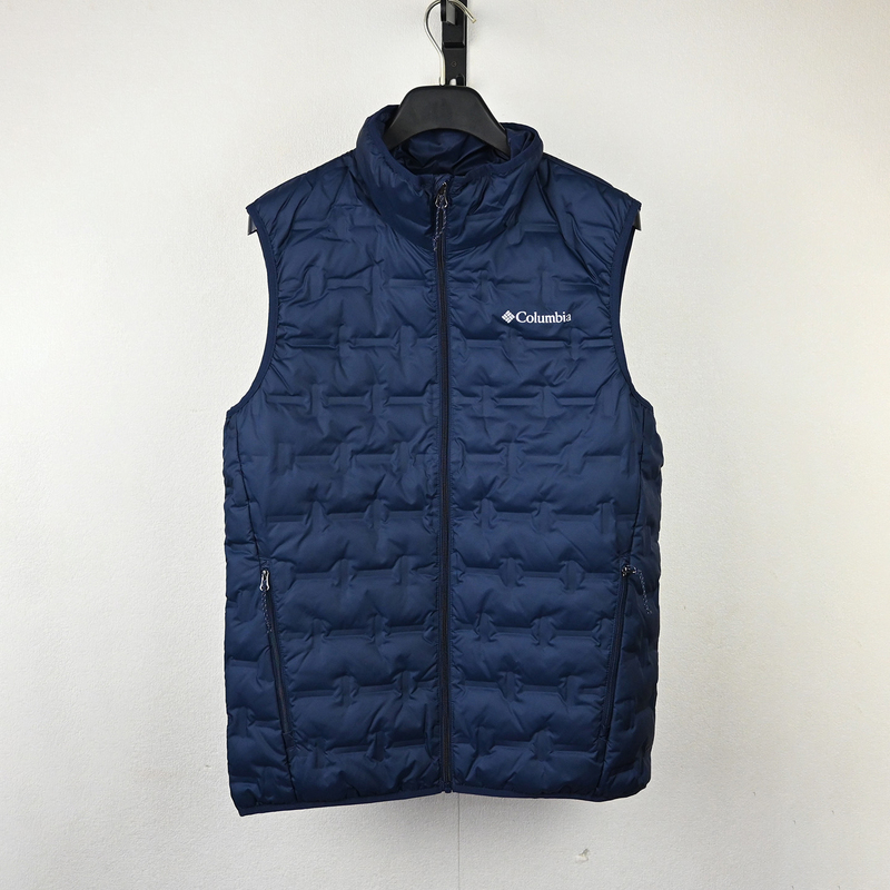 Colombian down Vest for Men 26 Autumn and Winter Outdoor Thermal Reflective Water-Repellent Warm Breathable Vest We4253
