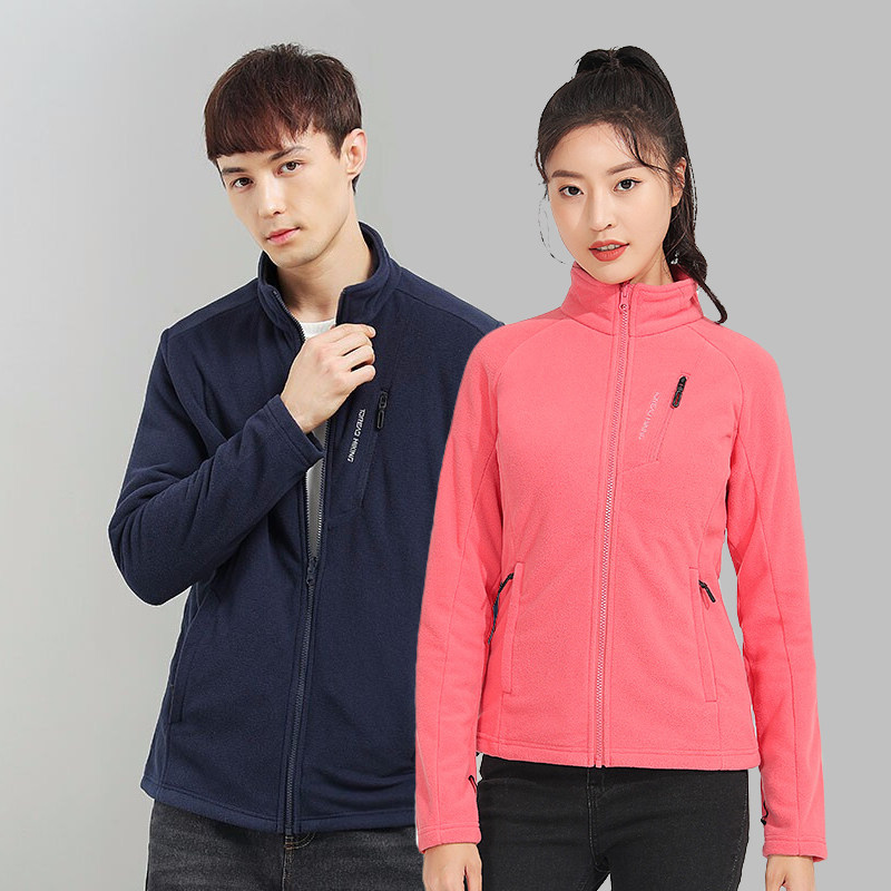 Pathfinder grabbing suede clothes men and women 19 autumn and winter outdoor elastic can be covered with grip suede jacket TACH91238 92239