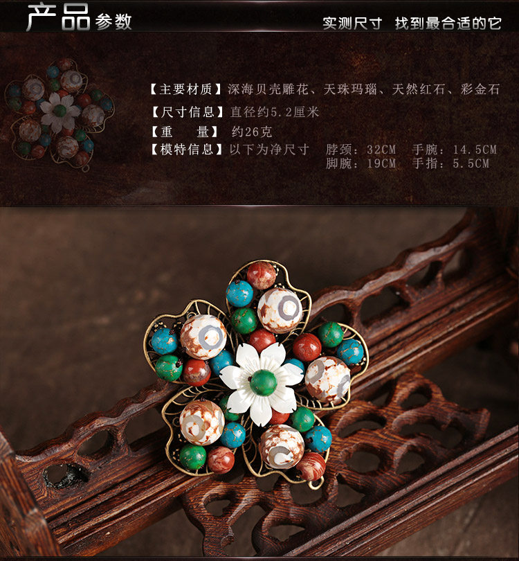 Broche femme en autre - Ref 1175639 Image 11