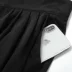 Tay áo xếp li quần crop top nữ quần harem hè quần nữ 2020 mới co giãn eo quần quần rộng giản dị - Quần Harem