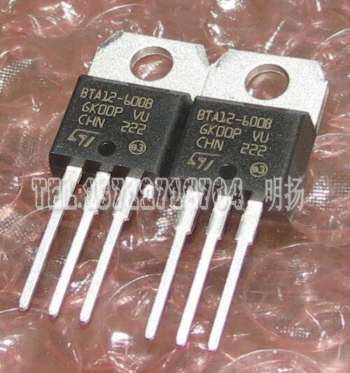 BTA12-600B BTA12-600B BTA12600B 12A 600V ST Original IMPORTED TWO-WAY SEMICONDUCTOR CONTROLLED RECTIFIER THYRISTOR