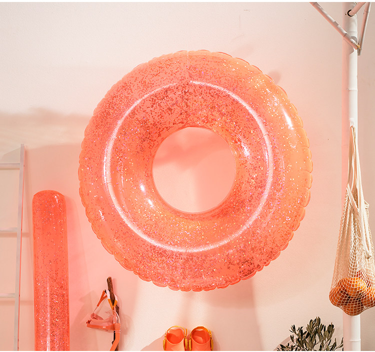 Надувной плавательный круг для взрослых, популярно в интернете, русалка, увеличенная толщина 