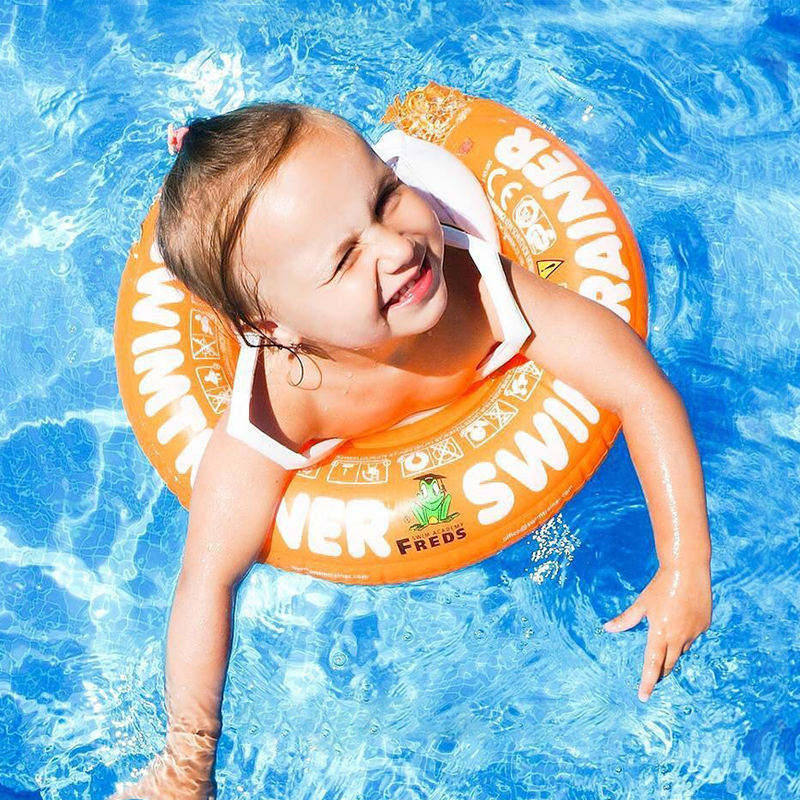 Germany Freds baby swimming ring swimtrainer Children's baby armpit holding baby bag training floating ring lying ring