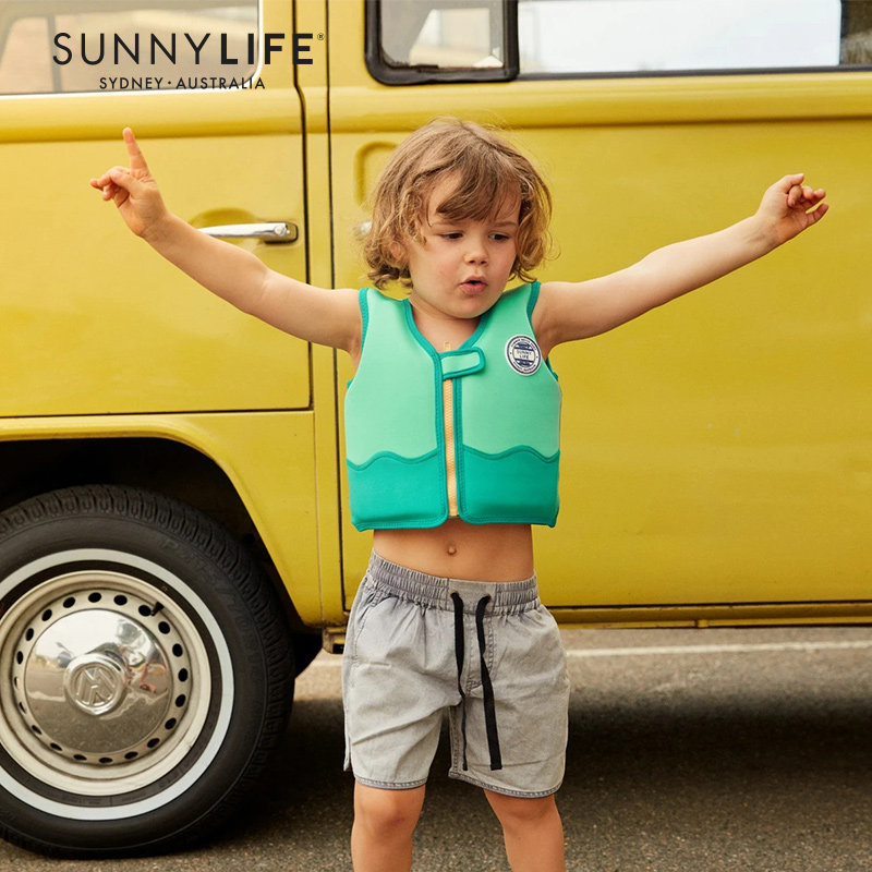 Australian sunnylife baby infant buoyancy swimsuit vest life jacket toddler swimming equipment