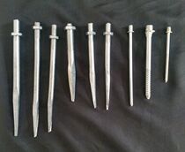 M6 8 10 iron nails ppr water supply pipe nails PVC drainage pipe nails Metal nails threaded boom