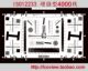 1M resolution test card enhanced version ISO12233 high-definition SLR camera test chart 4000 lines