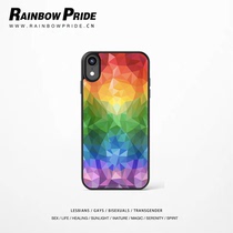 RainbowPride Rainbow Six color LGBT pride custom phone case Apple Huawei vivo oppo millet