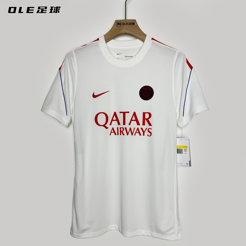 Ole Football Nike Paris Saint-Germain Fan Version Short-Sleeved Training Jersey Ii2279-103