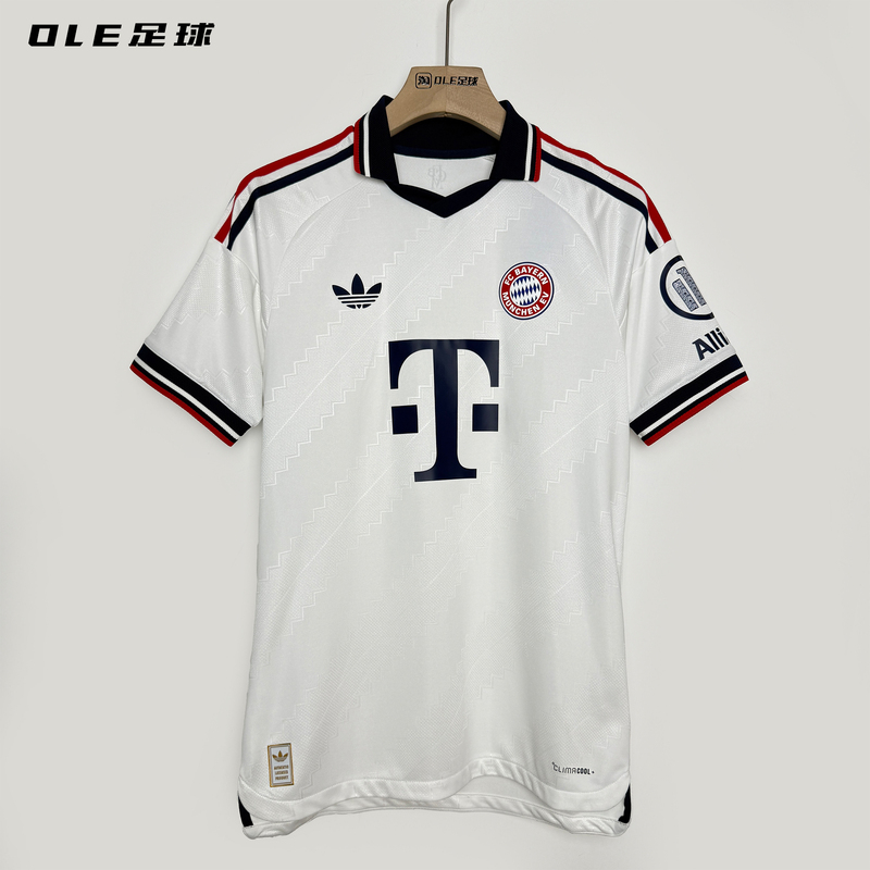 Ole Football Adidas Bayern Munich 26-27 Away Player Version Short-Sleeved Jersey Jz3068 Ole Football Adidas Bayern Munich 26-27 Away Player Version Short-Sleeved Jersey Jz3068