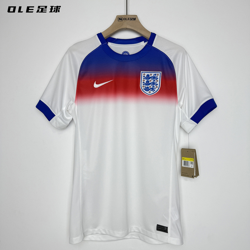 Ole Football Nike England 2025 Women's European Cup Home Fan Version Short-Sleeved Jersey Fz9012-405
