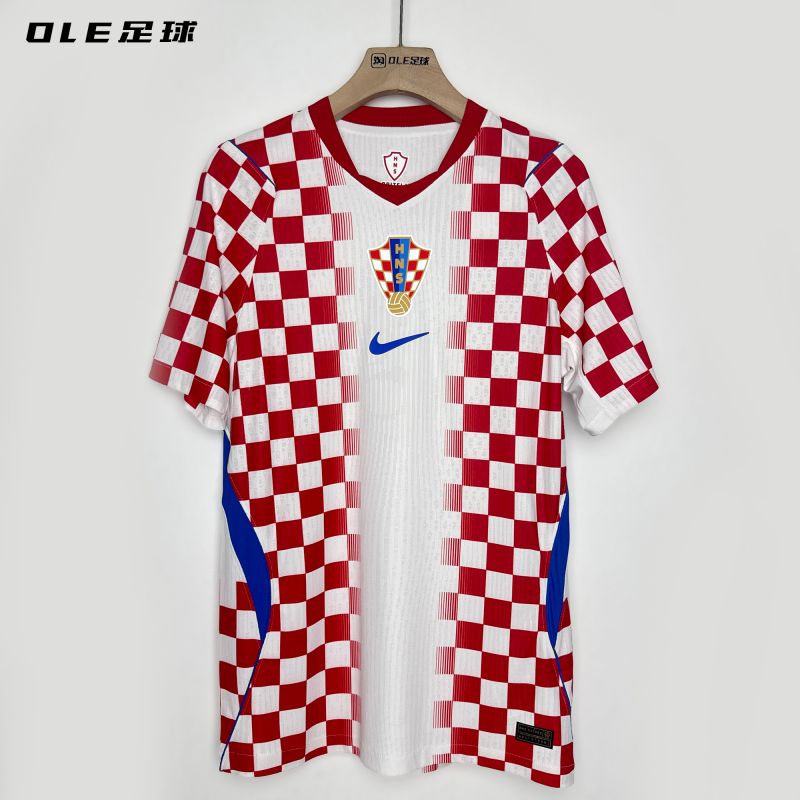 Ole Football Nike 2026 World Cup Croatia Home Player Version Short-Sleeved Jersey Io8643-100 Ole Football Nike 2026 World Cup Croatia Home Player Version Short-Sleeved Jersey Io8643-100
