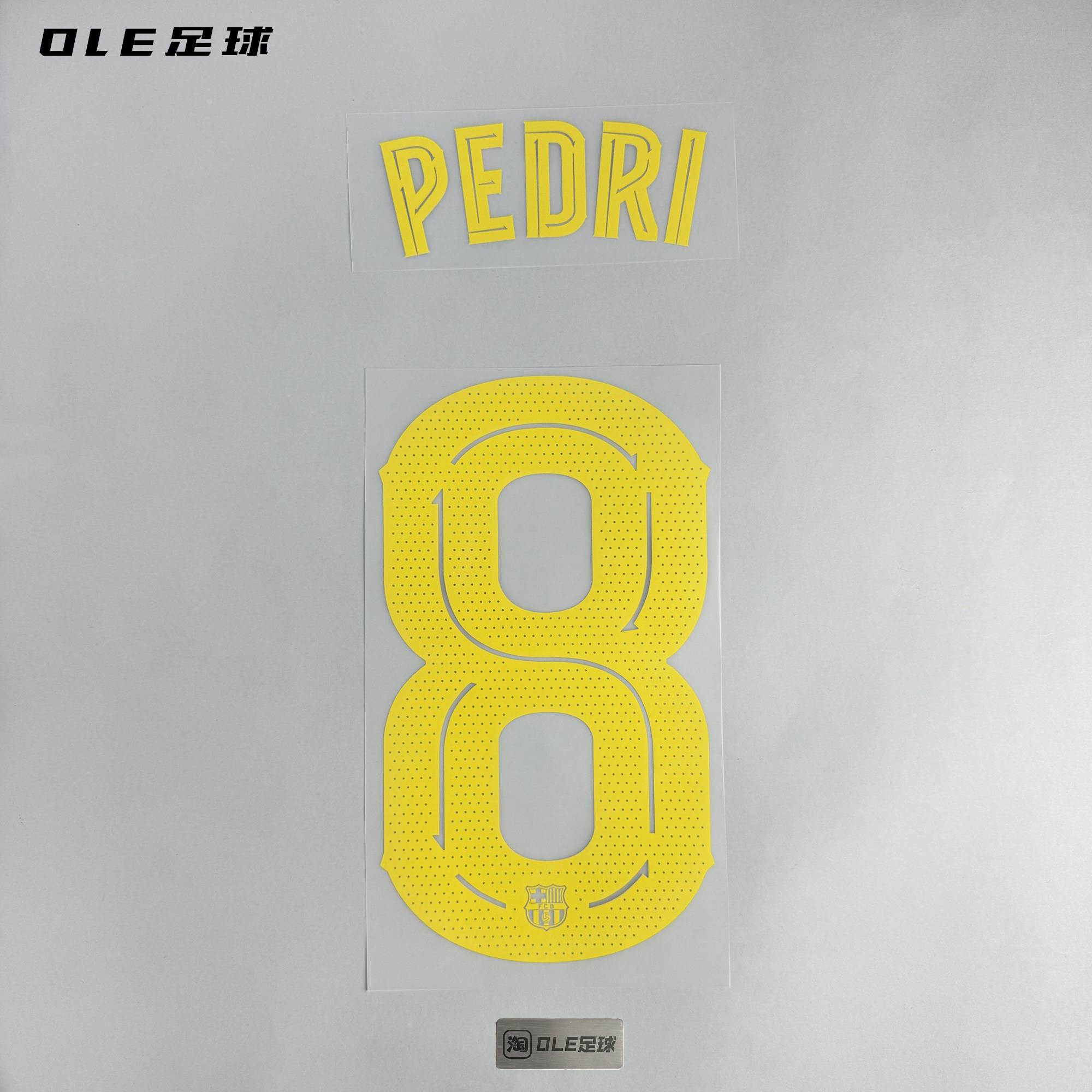 OLE足球25-26赛季巴萨巴塞罗那官方球衣:主客场二客印字印号臂章,球迷专属!-球迷用品-淘宝好物网