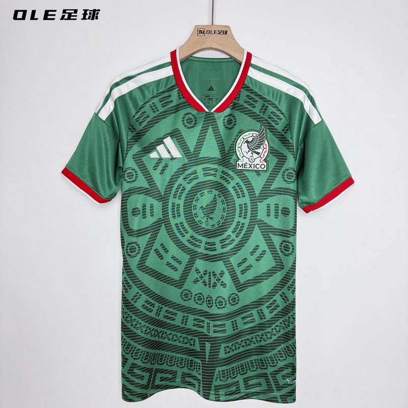 Ole Football Adidas 2026 World Cup Mexico Home Fan Version Short-Sleeved Jersey Jl8580