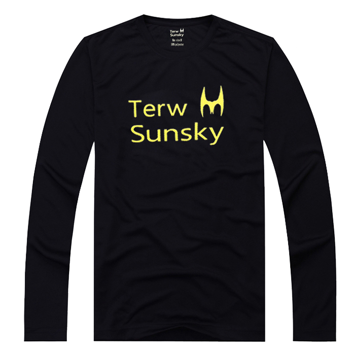 Taenissenske outdoor super cool and sweaty and breathable quick dry long sleeve t-shirt male long-sleeved sport running climbing clothes-Taobao